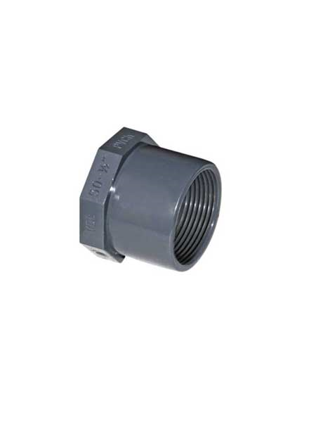 Pvc Dış Yapıştırma Muflu İç Diş Redüksiyon Adaptör